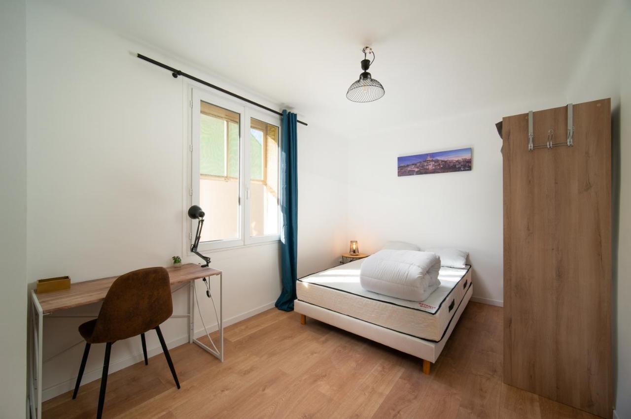 Grand Appartement 3 chambres avec clim et balcon Marseille Extérieur photo
