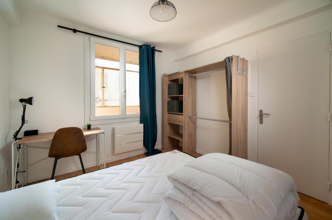Grand Appartement 3 chambres avec clim et balcon Marseille Extérieur photo